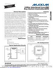 MAX7359BETG+T datasheet pdf MAXIM - Dallas Semiconductor
