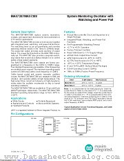 MAX7388 datasheet pdf MAXIM - Dallas Semiconductor