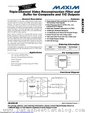 MAX7453EVKIT+ datasheet pdf MAXIM - Dallas Semiconductor