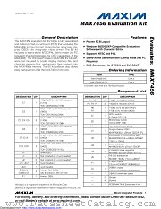 MAX7456EVKIT+ datasheet pdf MAXIM - Dallas Semiconductor