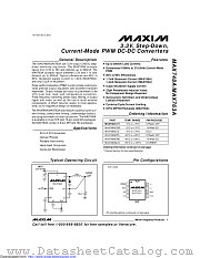 MAX763ACSA+T datasheet pdf MAXIM - Dallas Semiconductor
