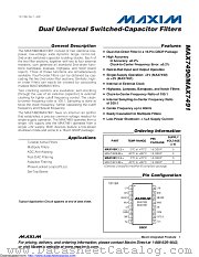 MAX7490CEE+ datasheet pdf MAXIM - Dallas Semiconductor
