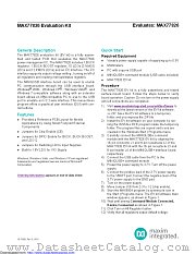 MAX77826EVKIT# datasheet pdf MAXIM - Dallas Semiconductor