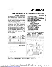 MAX780A datasheet pdf MAXIM - Dallas Semiconductor