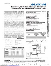 MAX8546EUB+T datasheet pdf MAXIM - Dallas Semiconductor