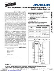 MAX8621Z datasheet pdf MAXIM - Dallas Semiconductor