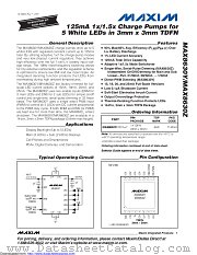 MAX8630YETD20+T datasheet pdf MAXIM - Dallas Semiconductor