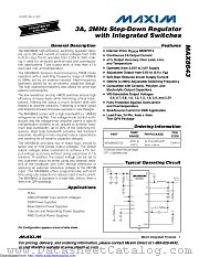 MAX8643ETG+ datasheet pdf MAXIM - Dallas Semiconductor