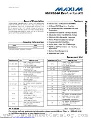 MAX8646EVKIT datasheet pdf MAXIM - Dallas Semiconductor