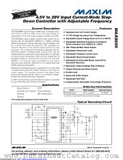 MAX8650EEG+T datasheet pdf MAXIM - Dallas Semiconductor