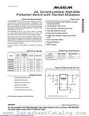MAX869LEEE+T datasheet pdf MAXIM - Dallas Semiconductor
