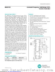 MAX8729EEI+T datasheet pdf MAXIM - Dallas Semiconductor