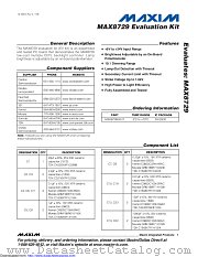MAX8729EVKIT datasheet pdf MAXIM - Dallas Semiconductor
