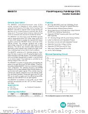 MAX8751ETJ+T datasheet pdf MAXIM - Dallas Semiconductor