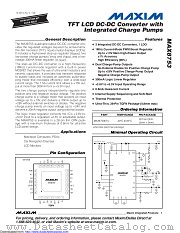 MAX8753ETI+ datasheet pdf MAXIM - Dallas Semiconductor