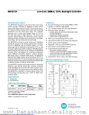 MAX8759ETI+ datasheet pdf MAXIM - Dallas Semiconductor