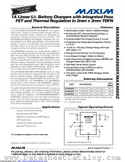 MAX8808ZETA+T datasheet pdf MAXIM - Dallas Semiconductor