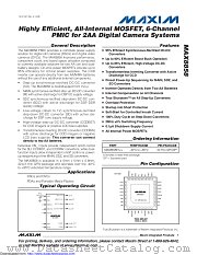 MAX8858ETJ+T datasheet pdf MAXIM - Dallas Semiconductor