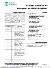 MAX8884EVKIT datasheet pdf MAXIM - Dallas Semiconductor