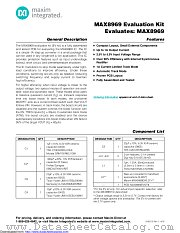 MAX8969EVKIT datasheet pdf MAXIM - Dallas Semiconductor