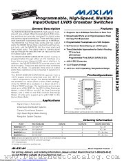 MAX9132GUP/V+T datasheet pdf MAXIM - Dallas Semiconductor