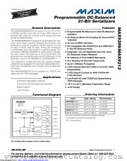 MAX9209EUM+CB5 datasheet pdf MAXIM - Dallas Semiconductor
