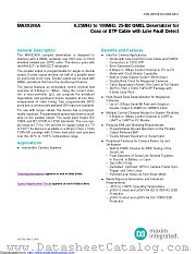 MAX9240AGTM/V+T datasheet pdf MAXIM - Dallas Semiconductor