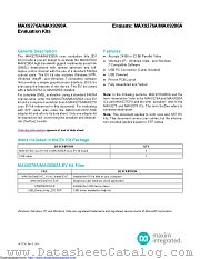 MAX9280ACOAXEVKIT datasheet pdf MAXIM - Dallas Semiconductor