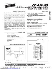 MAX9315EUP+T datasheet pdf MAXIM - Dallas Semiconductor
