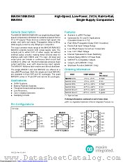 MAX942EPA+ datasheet pdf MAXIM - Dallas Semiconductor