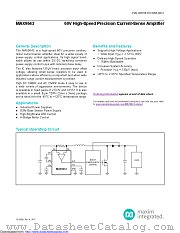 MAX9643 datasheet pdf MAXIM - Dallas Semiconductor