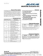 MAX9788EVKIT+ datasheet pdf MAXIM - Dallas Semiconductor