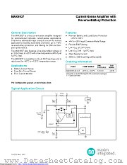 MAX9937AXK+T datasheet pdf MAXIM - Dallas Semiconductor