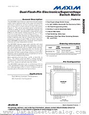 MAX9960 datasheet pdf MAXIM - Dallas Semiconductor