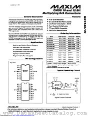 MX7531JCWN+ datasheet pdf MAXIM - Dallas Semiconductor
