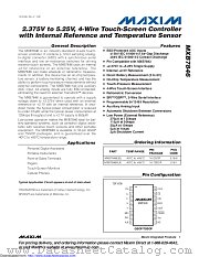 MXB7846EEE+ datasheet pdf MAXIM - Dallas Semiconductor