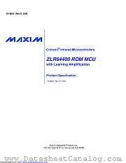 ZLR644X2832OR562W datasheet pdf MAXIM - Dallas Semiconductor