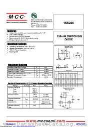 1SS226 datasheet pdf Micro Commercial Components