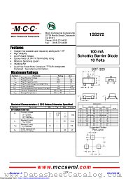 1SS372 datasheet pdf Micro Commercial Components