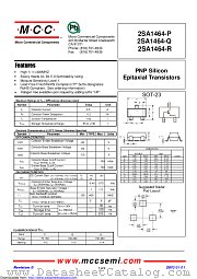 2SA1464-P datasheet pdf Micro Commercial Components