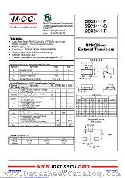 2SC2411-R datasheet pdf Micro Commercial Components