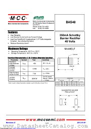 BAS48 datasheet pdf Micro Commercial Components