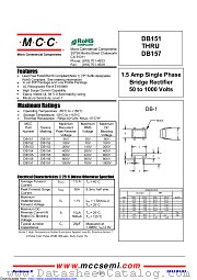 DB156 datasheet pdf Micro Commercial Components