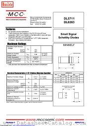 DL6263 datasheet pdf Micro Commercial Components