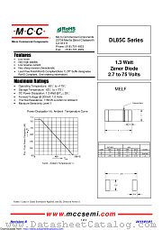 DL85C3V0 datasheet pdf Micro Commercial Components