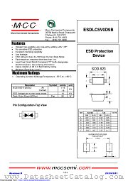ESDLC5V0D9B datasheet pdf Micro Commercial Components