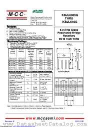 KBJL601G datasheet pdf Micro Commercial Components