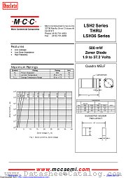 LSH15-2 datasheet pdf Micro Commercial Components