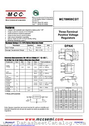 MC78M08CDT datasheet pdf Micro Commercial Components