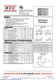 MMBT5343-Y datasheet pdf Micro Commercial Components
